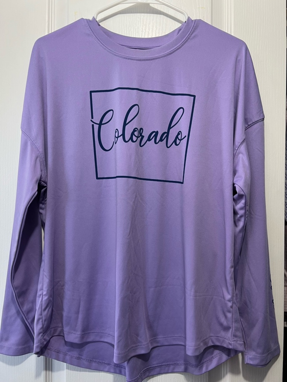 State of Mind Lavender Crew Neck Tee